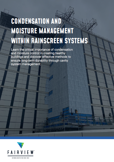 Condensation & Moisture Management cover page