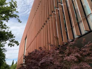 Solid aluminium cladding