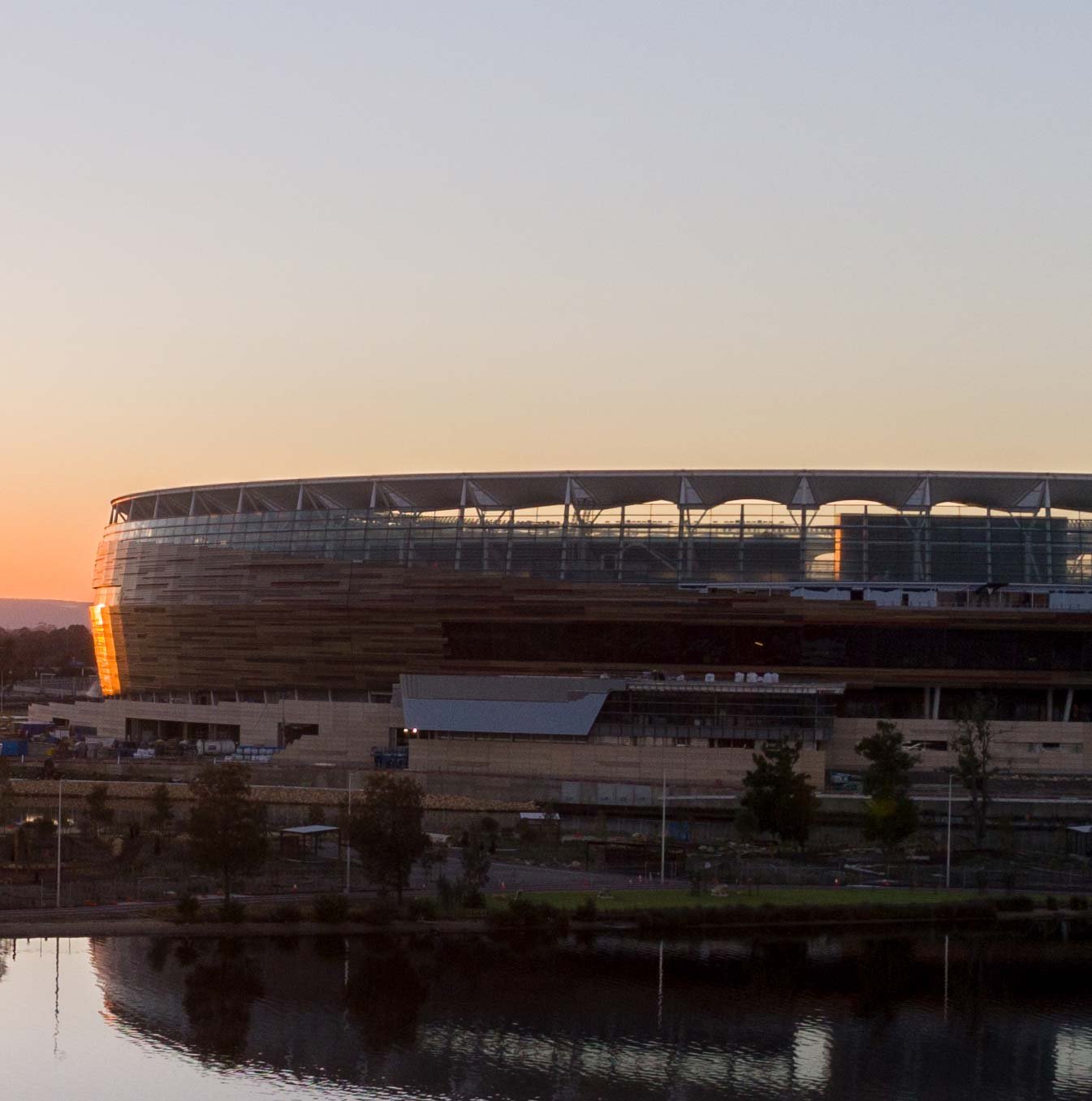 Perth Optus Stadium featuring Stryum