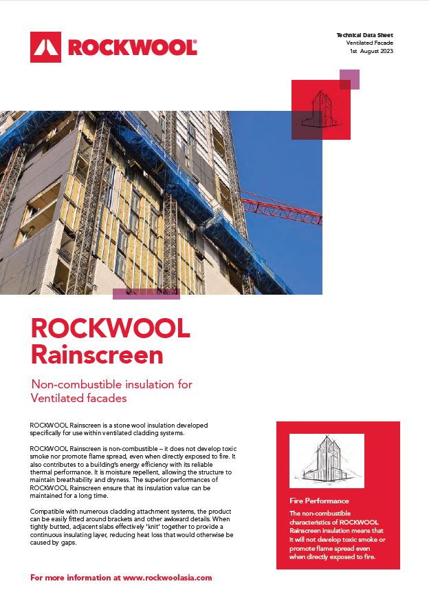 Rockwool Rainscreen title